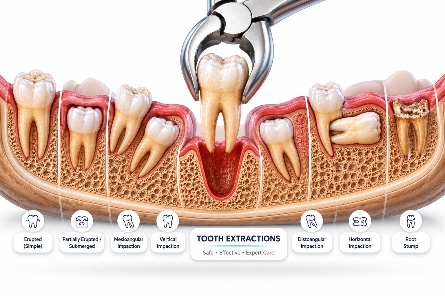 Wisdom Tooth and Extractions